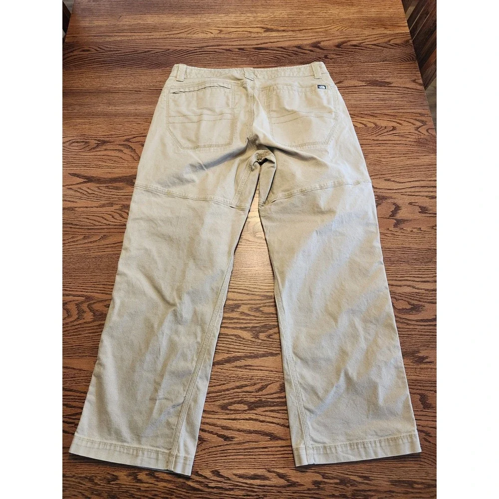 The North Face Canvas‎ Hiking Work Pants Light Brown Men's Size 36x29.5